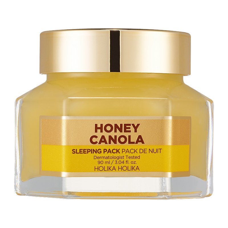 Holika Holika Honey Sleeping Pack (Canola) - naktinė kaukė 